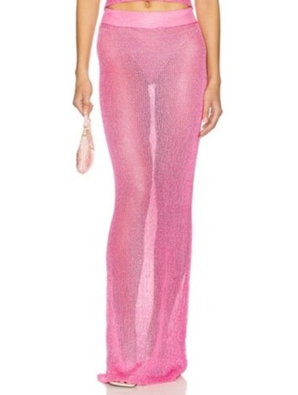 Superdown Miranda Maxi Skirt pink
